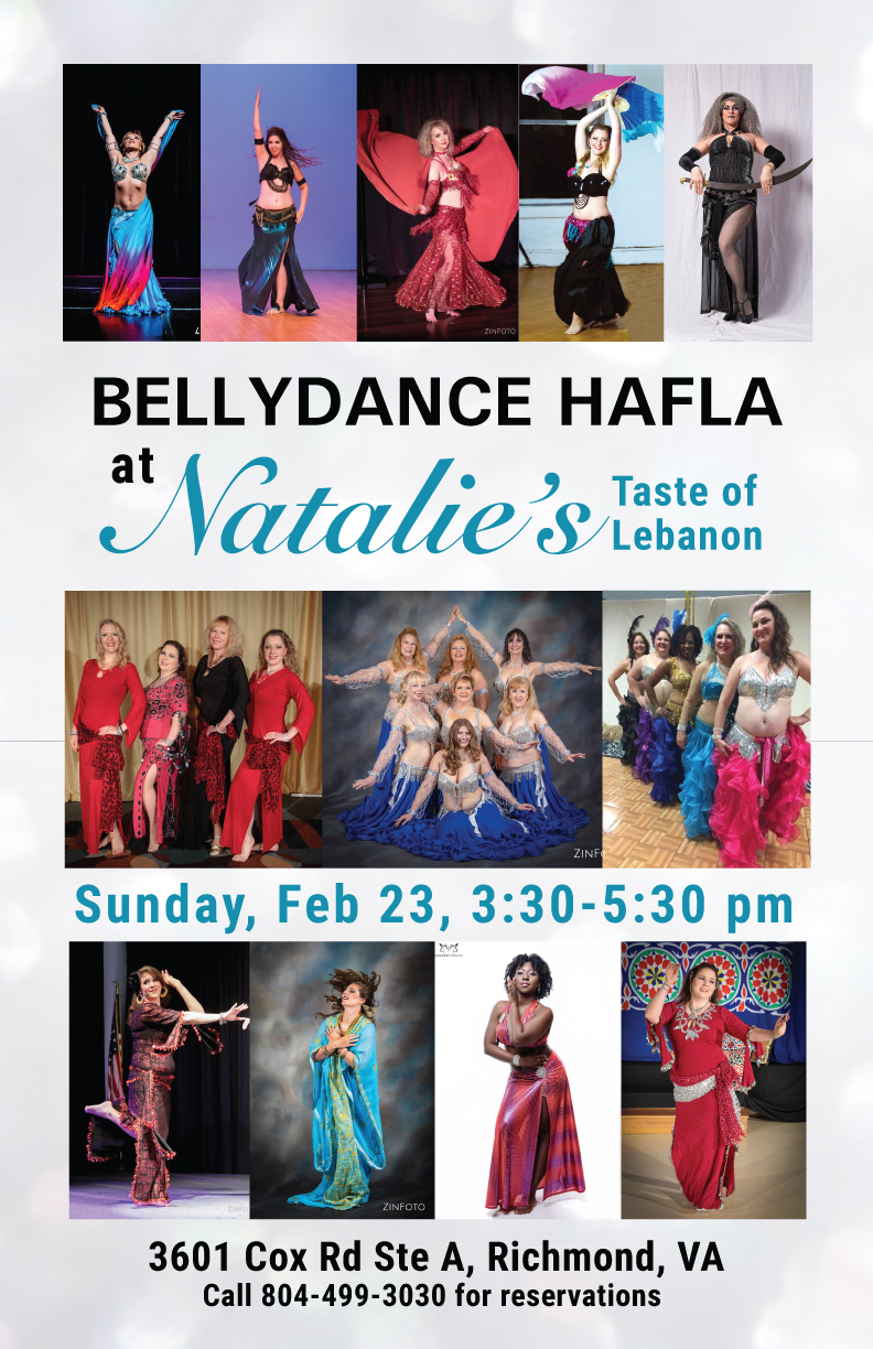 belly dance party in Richmond, Virginia
