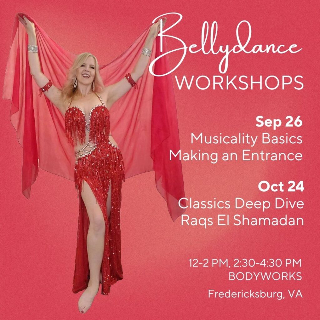 workshops September 26 and October 24 in Fredericksburg VA